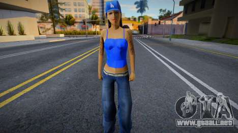 Girl Gangsta v2 para GTA San Andreas