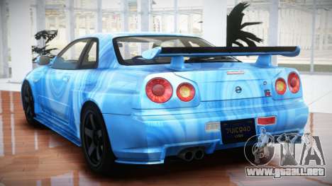 Nissan Skyline R34 GT-R V-Spec S5 para GTA 4