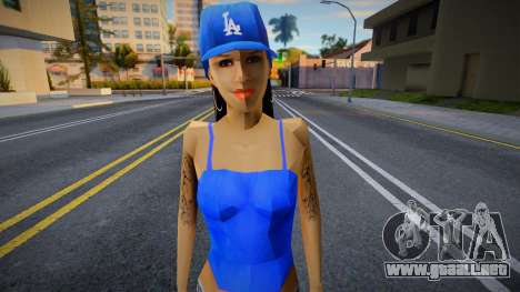 Girl Gangsta v2 para GTA San Andreas