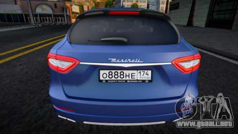 Maserati Levante 2016 para GTA San Andreas