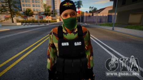 Soldado de DEL GAC V6 para GTA San Andreas