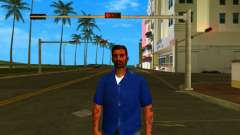 Tommy en camisa azul para GTA Vice City
