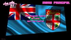 Fiji Flag Menu Background para GTA Vice City