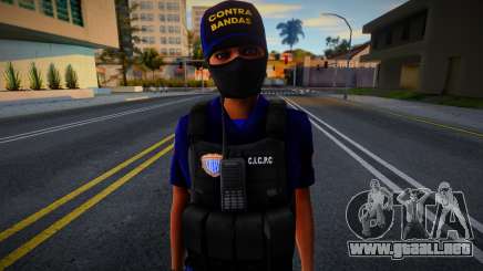 Empleado de Contra Bandas V2 para GTA San Andreas