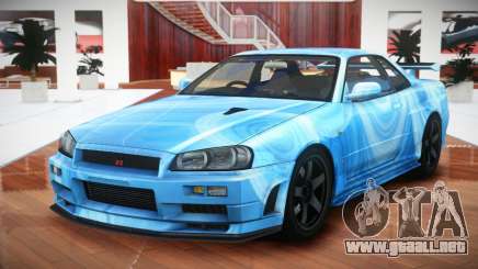 Nissan Skyline R34 GT-R V-Spec S5 para GTA 4