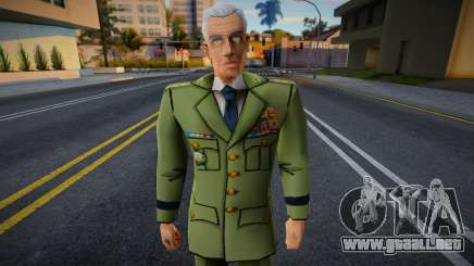 General Carrington From XIII para GTA San Andreas