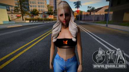 Chica vestida de civil v1 para GTA San Andreas