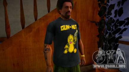 Gun Nut Shirt Mod para GTA San Andreas
