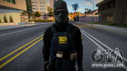 Soldado de DGCIM PEDIDO para GTA San Andreas
