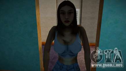 Chica en jeans para GTA San Andreas