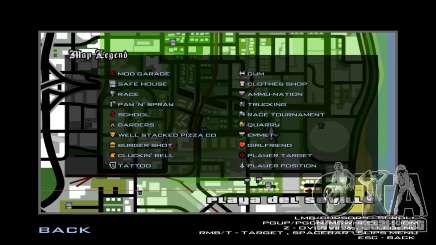 Iconos de radar de Definitive Edition para GTA San Andreas