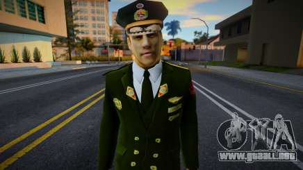 Empleado de De GNB para GTA San Andreas
