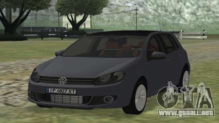 Volkswagen Golf VI 2009 para GTA San Andreas