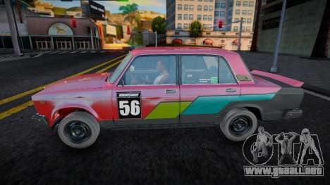 VAZ 2107 (krivorukiy) para GTA San Andreas