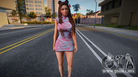 DOA Mai Shiranui - Qipao Dress para GTA San Andreas