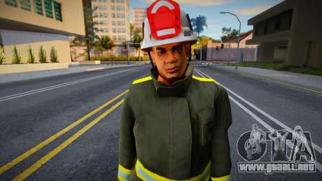 Romanian Firefighter Skin para GTA San Andreas