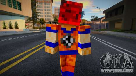 Steve Body Skin v31 para GTA San Andreas