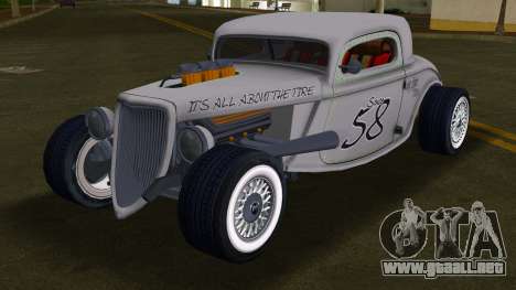 1934 Ford Ratrod (Paintjob 10) para GTA Vice City