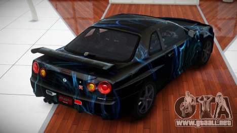 Nissan Skyline R34 X GT-R S9 para GTA 4