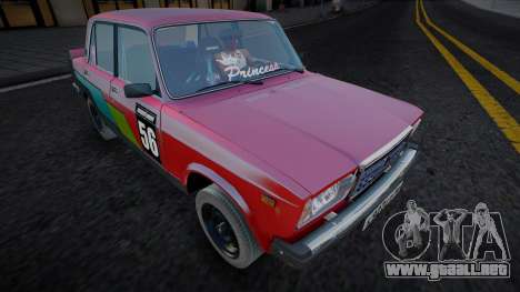 VAZ 2107 (krivorukiy) para GTA San Andreas