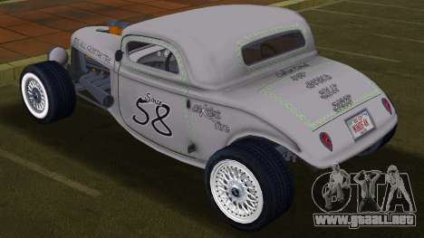 1934 Ford Ratrod (Paintjob 10) para GTA Vice City