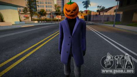 GTA Online Skin Halloween v2 para GTA San Andreas
