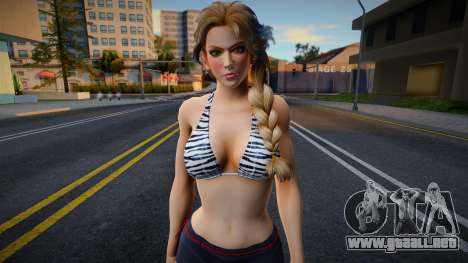DOA Sarah Brayan - Hot Getaway para GTA San Andreas