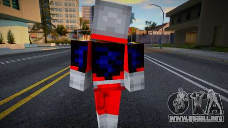 Steve Body Skin v58 para GTA San Andreas