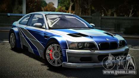 BMW M3 GTR E46 NFS MW para GTA 4