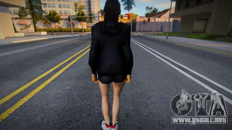 Gothic Female Skin para GTA San Andreas