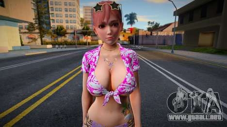 Honoka Loco Moco Vacation para GTA San Andreas