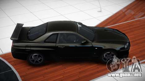 Nissan Skyline R34 X GT-R para GTA 4