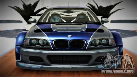 BMW M3 GTR E46 NFS MW para GTA 4