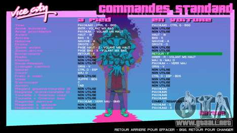 Hotline Miami Menu HD v16 para GTA Vice City