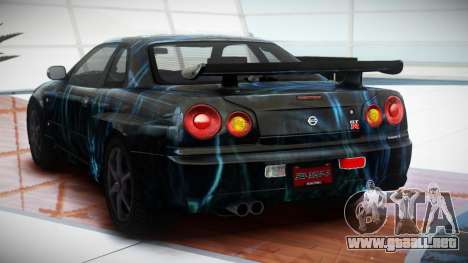 Nissan Skyline R34 X GT-R S9 para GTA 4