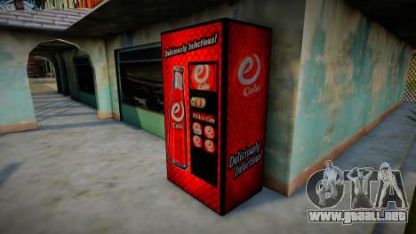 Ecola Vending Machine para GTA San Andreas