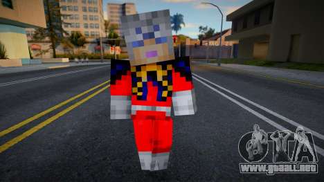 Steve Body Skin v58 para GTA San Andreas