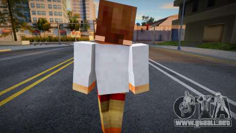 Steve Body Skin v9 para GTA San Andreas