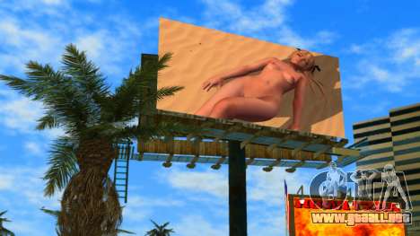 Marie Rose Nude Billboard para GTA Vice City