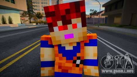 Steve Body Skin v31 para GTA San Andreas