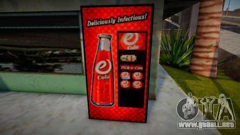 Ecola Vending Machine para GTA San Andreas