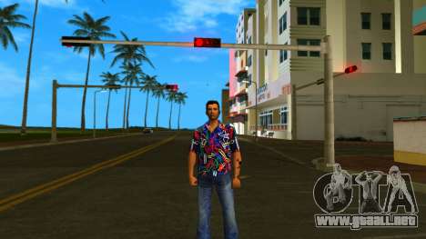 Tommy con una camisa vintage v4 para GTA Vice City