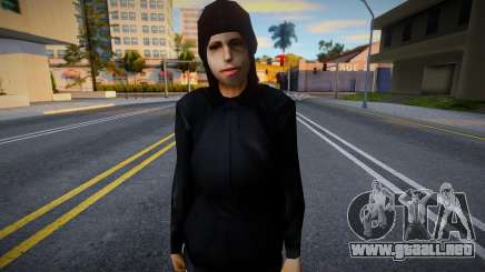 Gothic Female Skin para GTA San Andreas