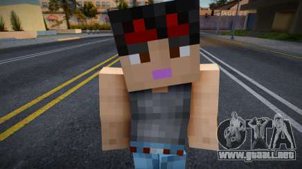 Steve Body Skin v106 para GTA San Andreas