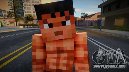 Steve Body Skin v34 para GTA San Andreas