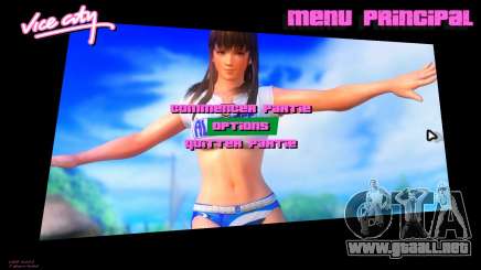 Hitomi Menu mod para GTA Vice City