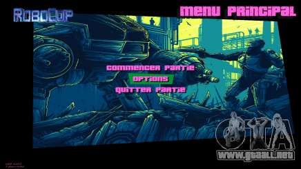 Robocop Menu para GTA Vice City