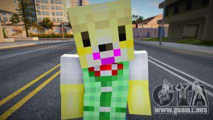 Steve Body Skin v241 para GTA San Andreas