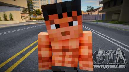 Steve Body Skin v195 para GTA San Andreas