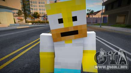 Steve Body Skin v129 para GTA San Andreas